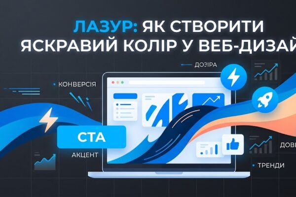 Лазур: як створити яскравий колір у веб-дизайні