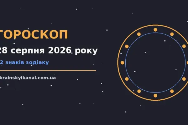 Гороскоп на 28 серпня 2026 року: час рішень для всіх знаків про події, зустрічі та вибір