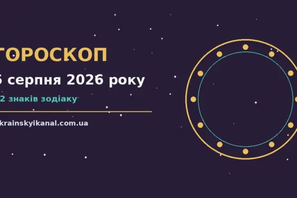 Гороскоп на 5 серпня 2026 року: час рішень для всіх знаків про події, зустрічі та вибір