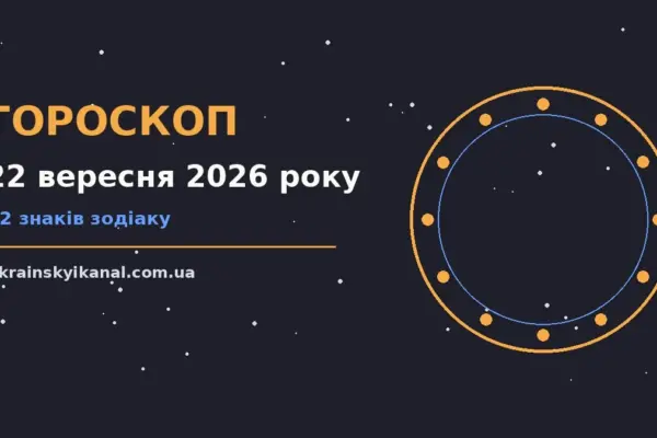 Гороскоп на 22 вересня 2026 року: час рішень для всіх знаків про події, зустрічі та вибір