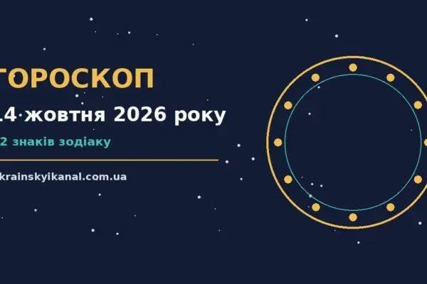 Гороскоп на 14 жовтня 2026 року: час рішень для всіх знаків про події, зустрічі та вибір