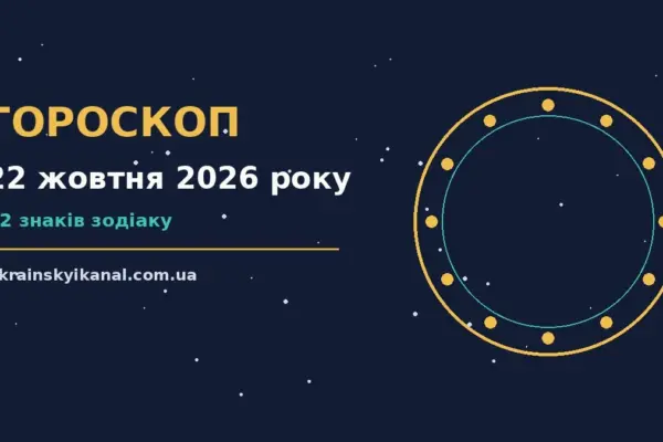 Гороскоп на 22 жовтня 2026 року: час рішень для всіх знаків про події, зустрічі та вибір