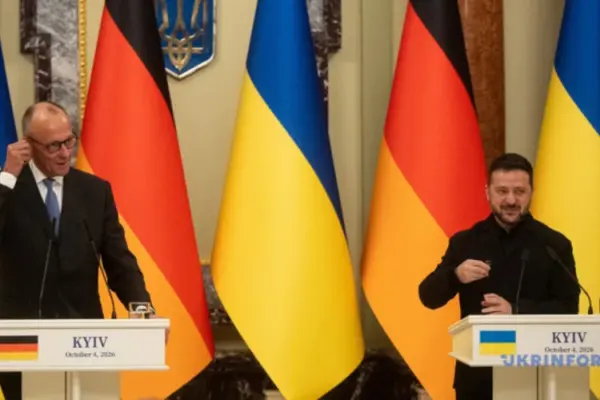 Візит Мерца до Києва 4 жовтня: ключові цифри та рішення за день